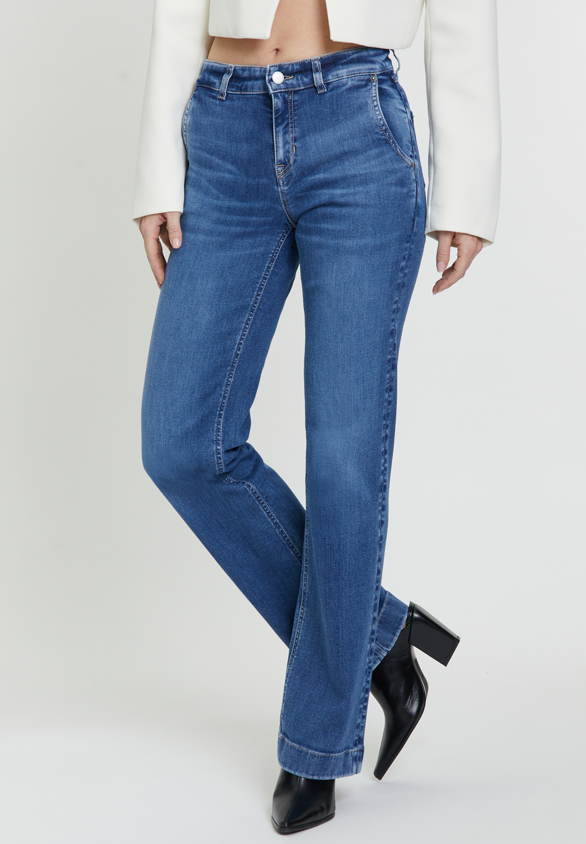 FIT: Nice 105 WIDE LEG - MID WAIST
