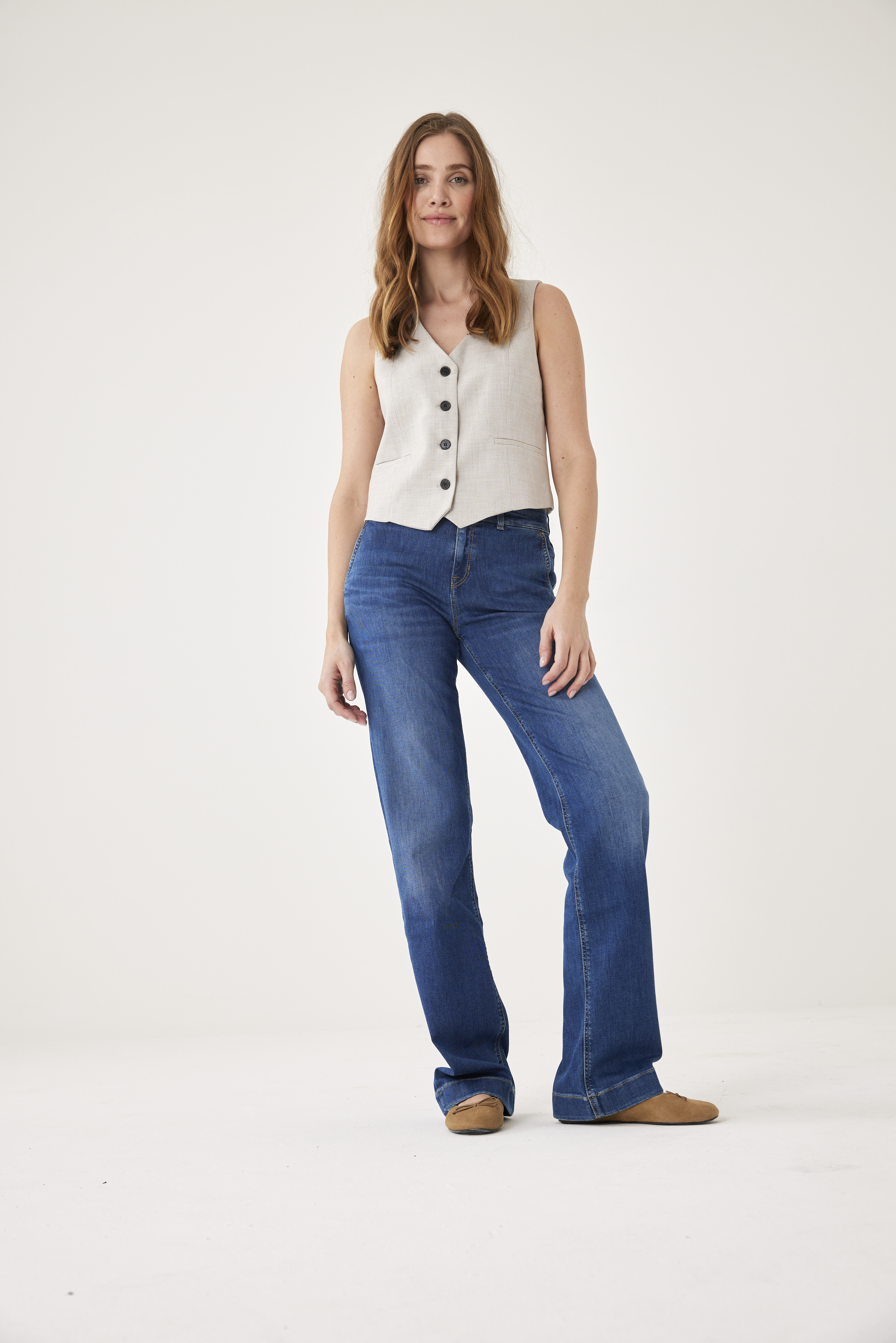 FIT: Nice 105 WIDE LEG - MID WAIST