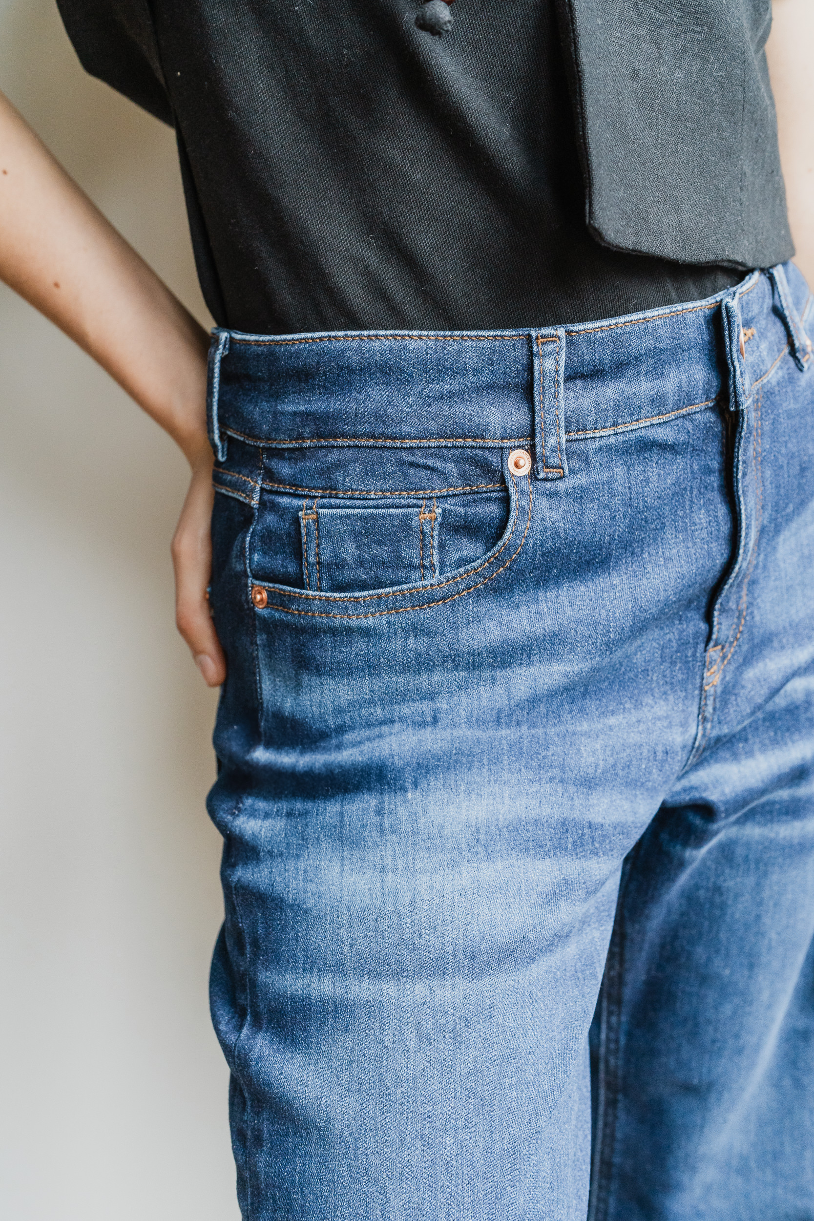 FIT: Nice 105 WIDE LEG - MID WAIST