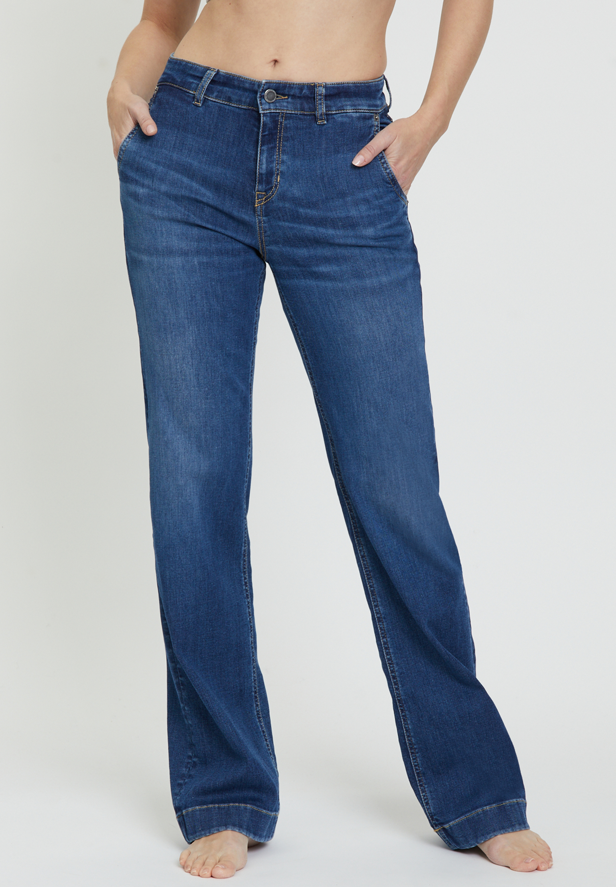 FIT: Nice 105 WIDE LEG - MID WAIST