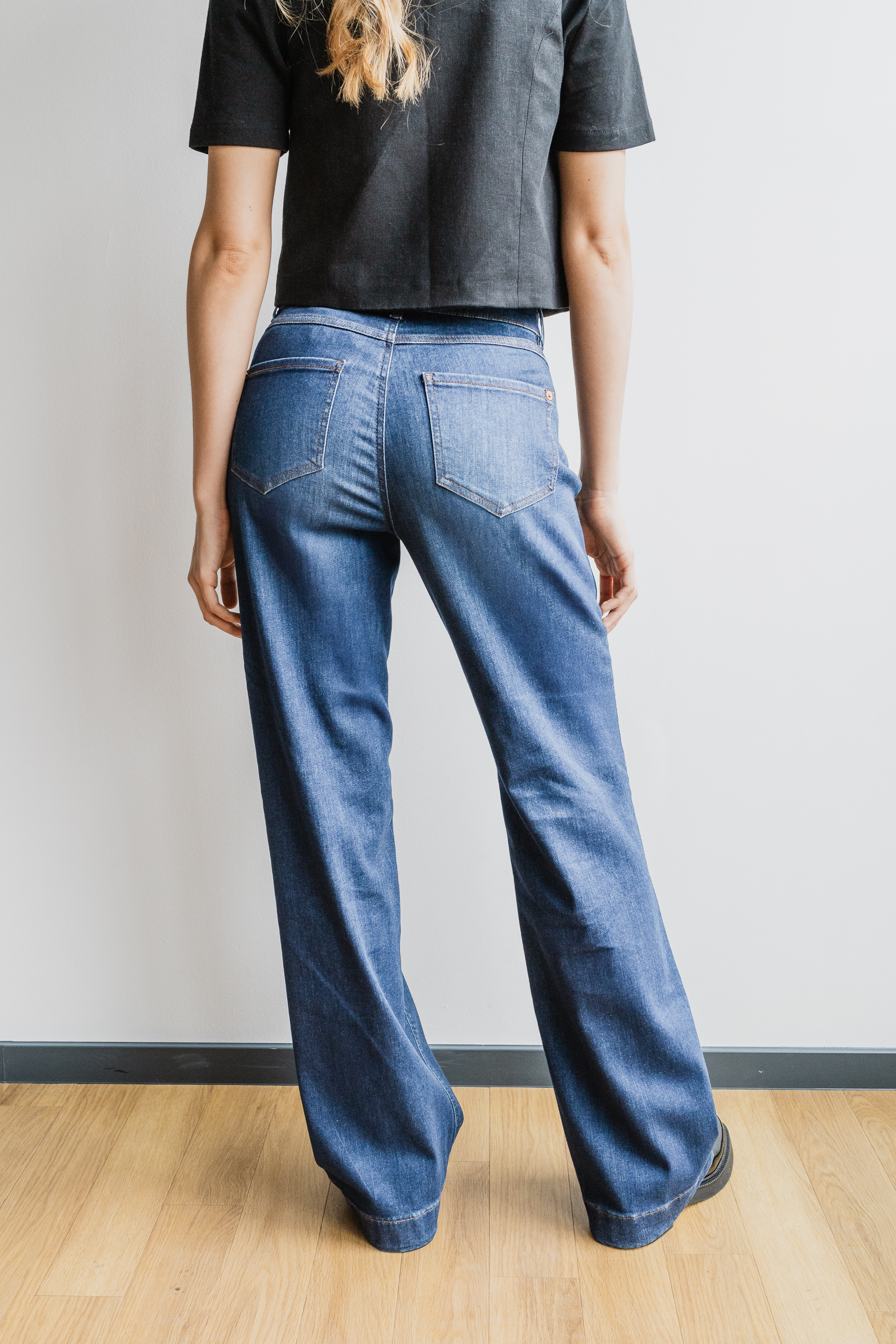 FIT: Nice 105 WIDE LEG - MID WAIST